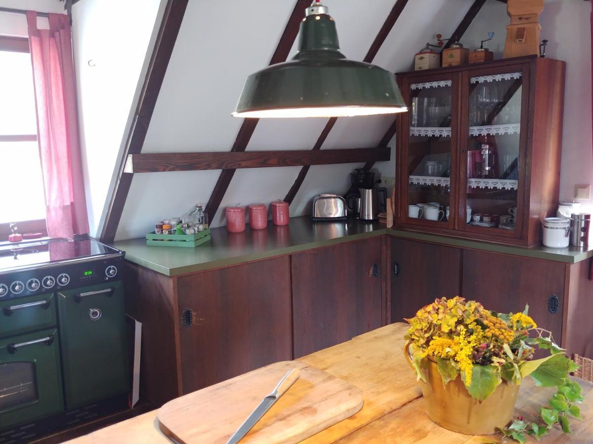 Jagdhaus In Der Rhoen In Voelliger Alleinlage 格尔斯费尔德 外观 照片